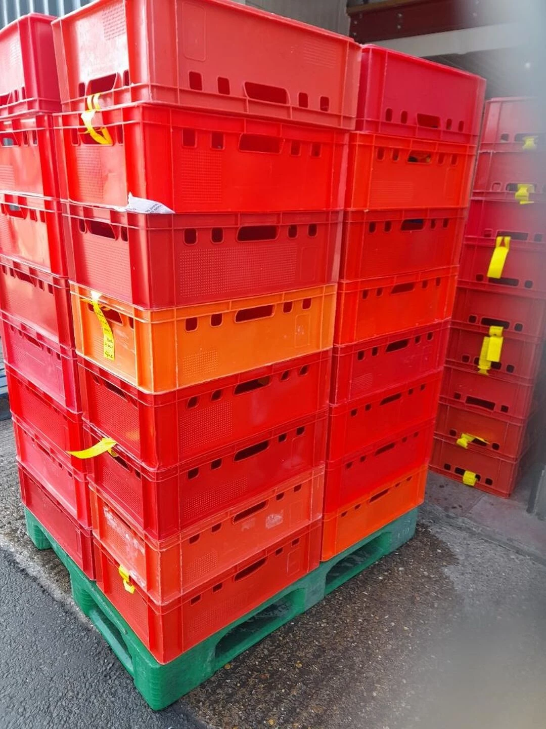 Used Warehouse Solutions Used Heavy Duty Plastic Trays