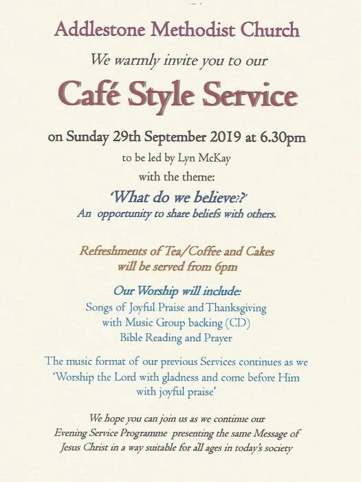 199 cafe style service  new