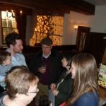 2014 welcome evening at the badger inn