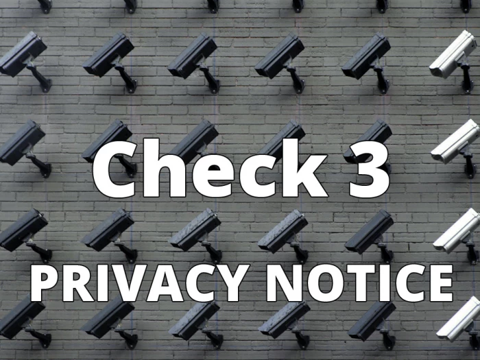 3 privacy notice