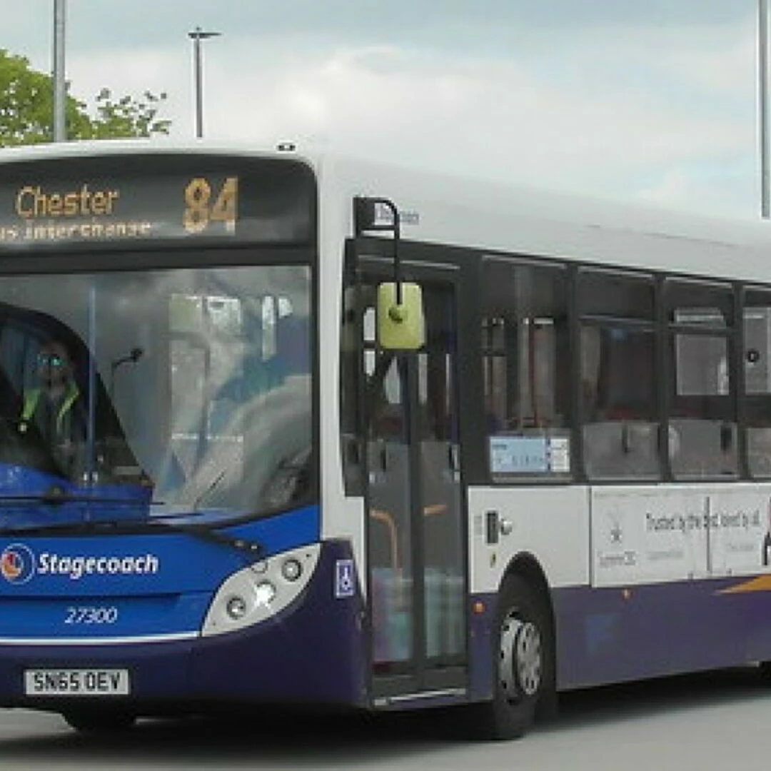 84 bus chester  crewe