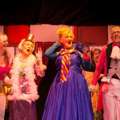 a riot in the salon 