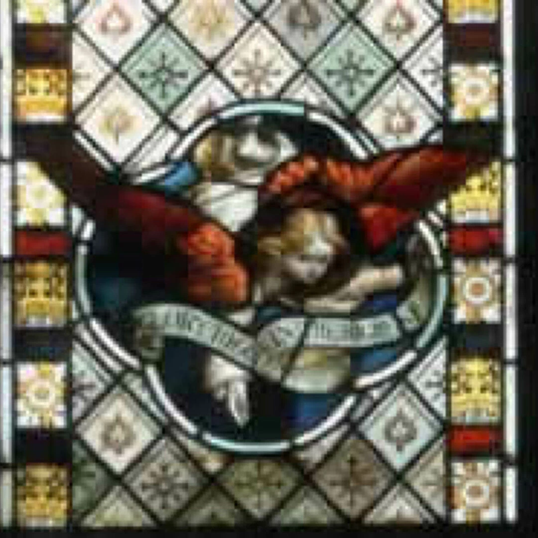 a third stained glass window i
