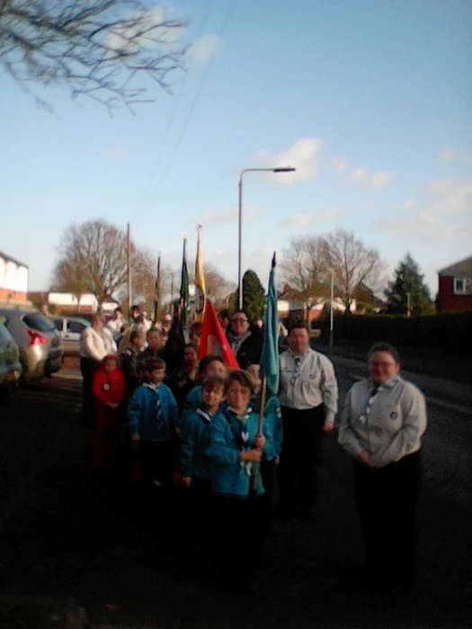 advent parade at hawtonville 8 december 2019