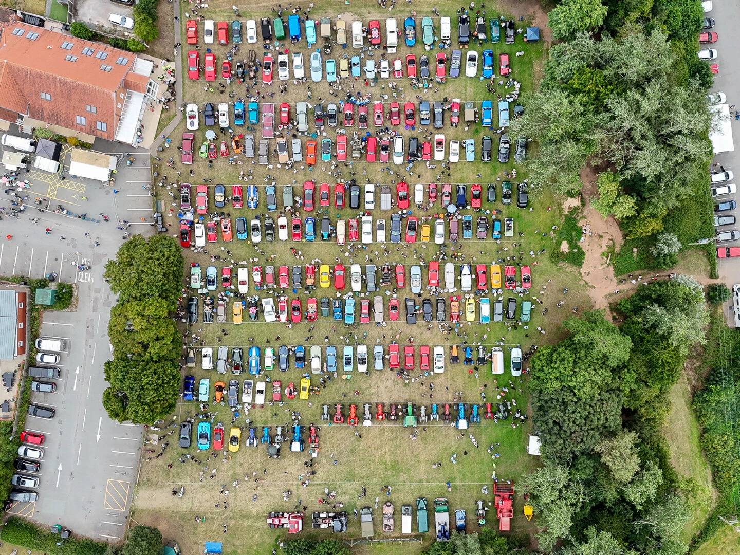 aerial view