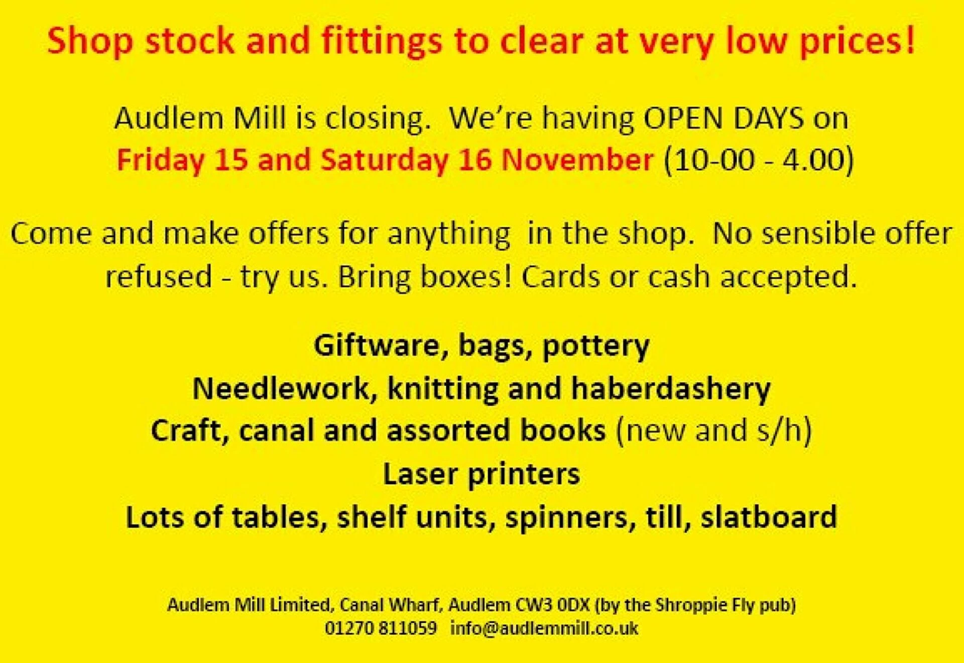 am open day