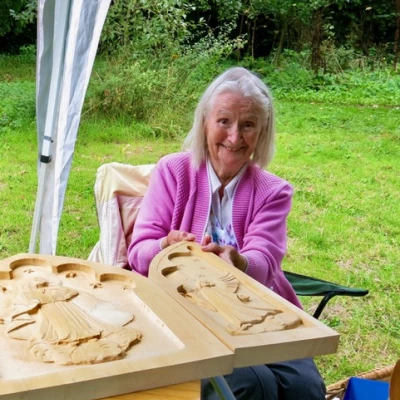 apple pressing  all her own work too