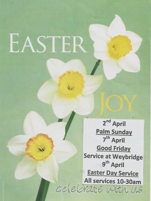 april 2023 easter services