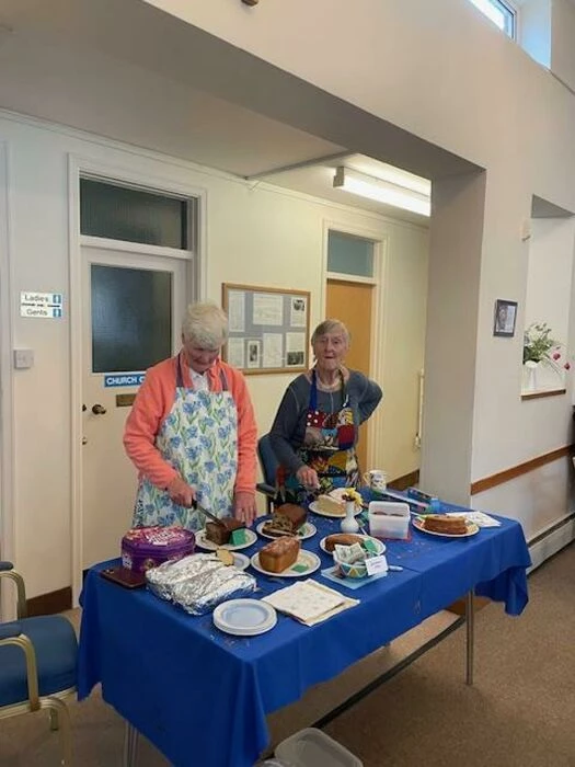bible society cake servers