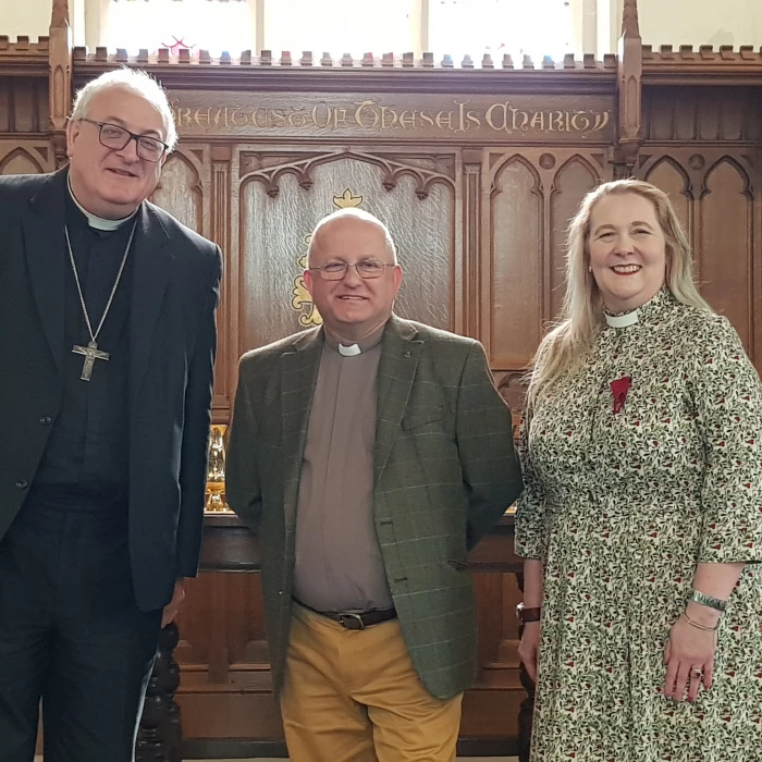 bishop chaplain and chair  april 2024
