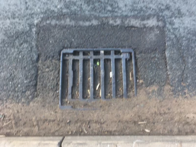 blocked gulley