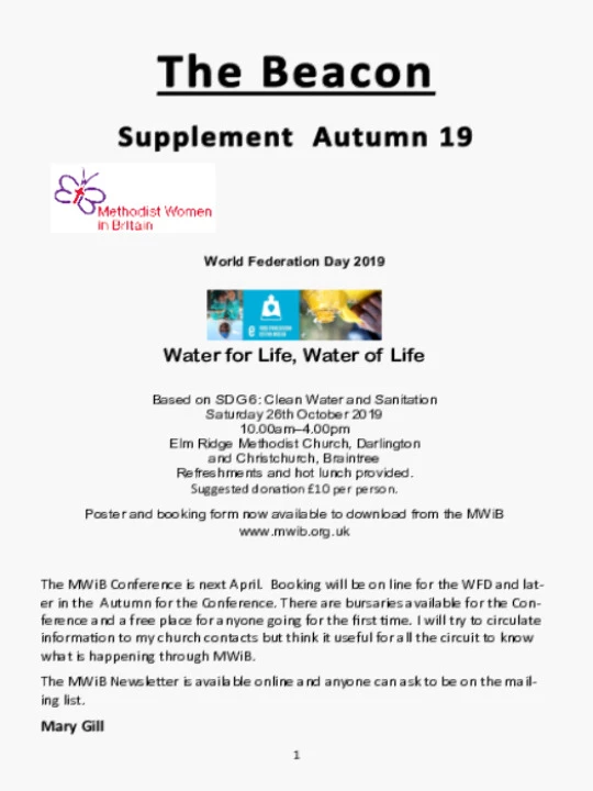 Beacon Autumn 2019 Supplement