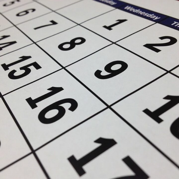 Calendar, date, time