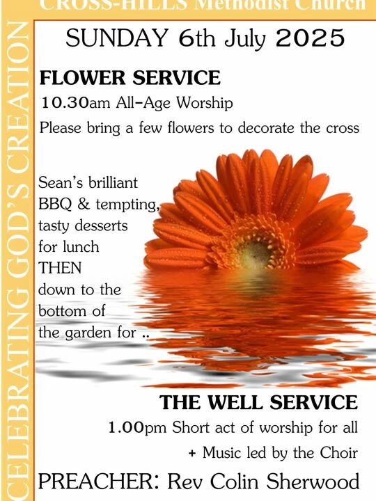 Flower Service Poster 2025