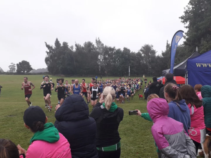 Runners XC Country October 2021 – start of race