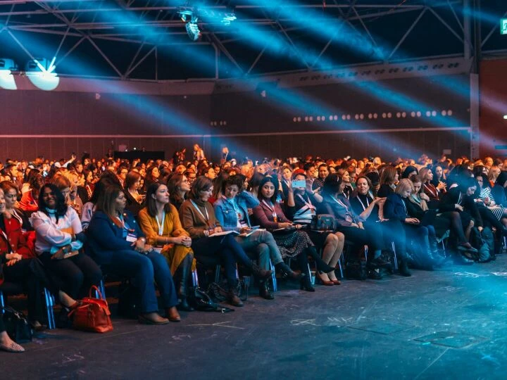 People Sitting at Event