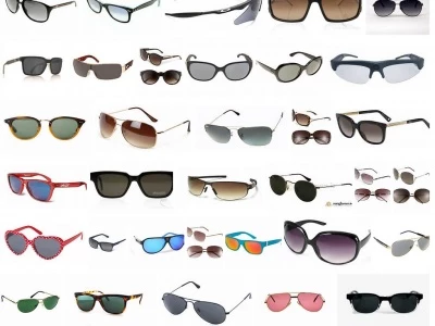 Vast array of sunglasses