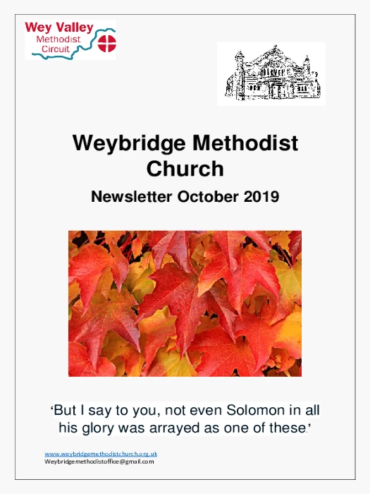 Weybridge Newsletter October 2019