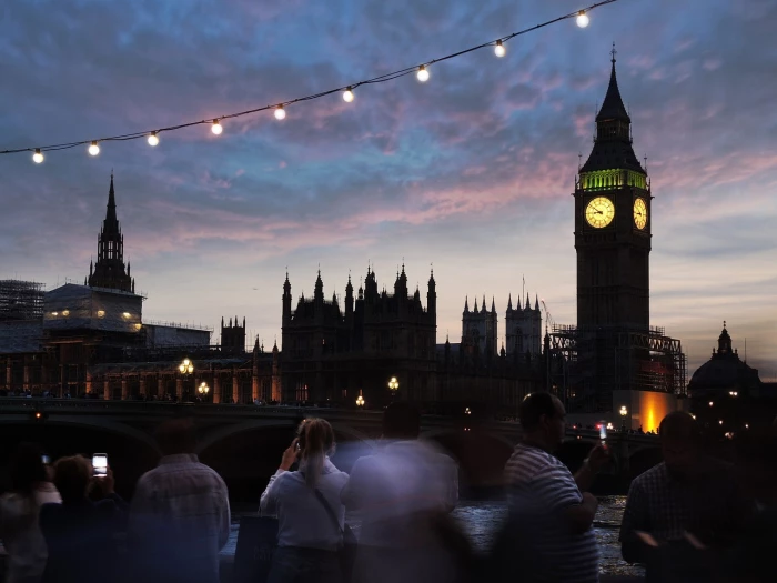 London, big ben, night