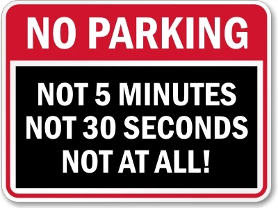No-Parking-Sign-K-2541