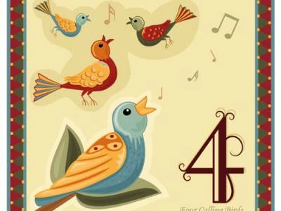 Four calling birds