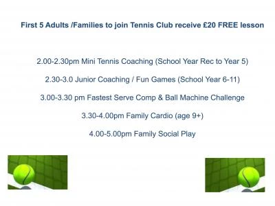 Tattenhall Tennis Club Events May 2018 Sun