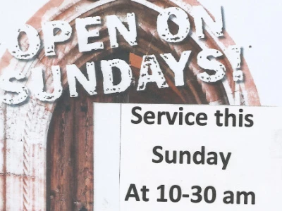 Open on Sundays!