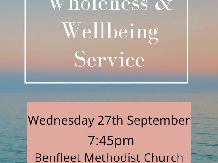 Wholeness & Wellbeing 27th Sept 2023