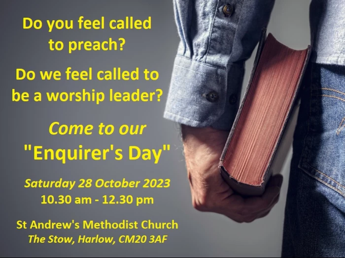 Enquirers Day – 28 October
