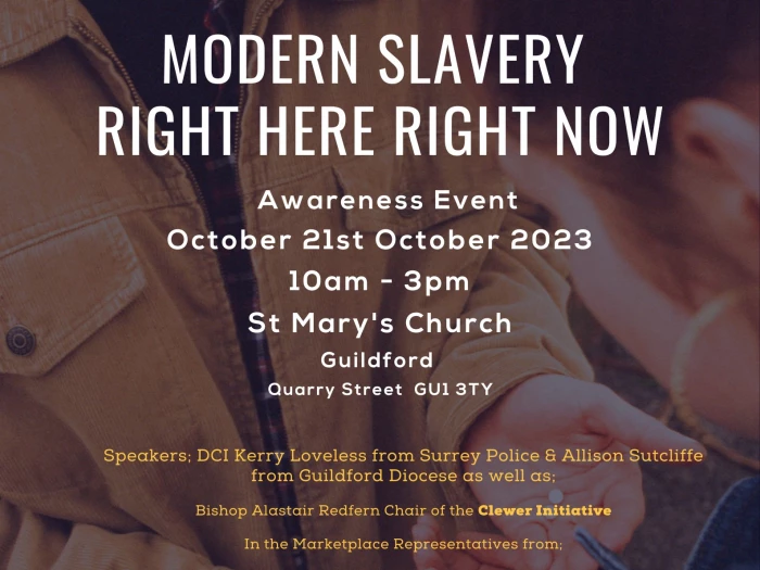 Modern Slavery Awareness Event 21-10-23