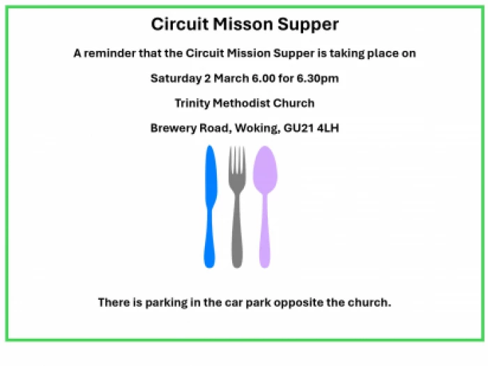Circuit Mission Supper 2024 Flyer