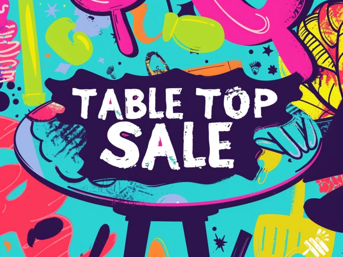 Table Top Sale