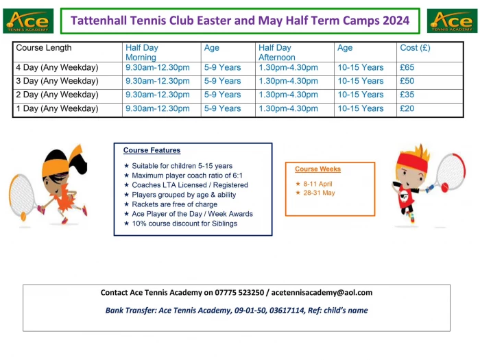 Easter 2024 Half Term Camps 24