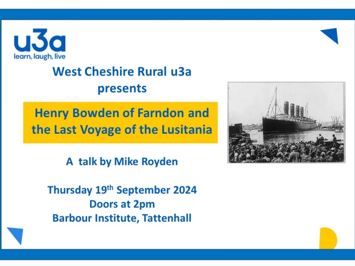 u3a September talk