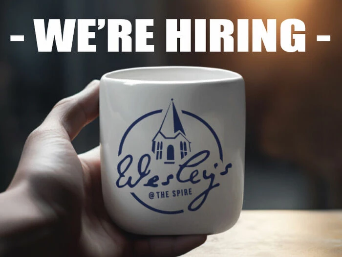 Wesleys Mug-Hiring