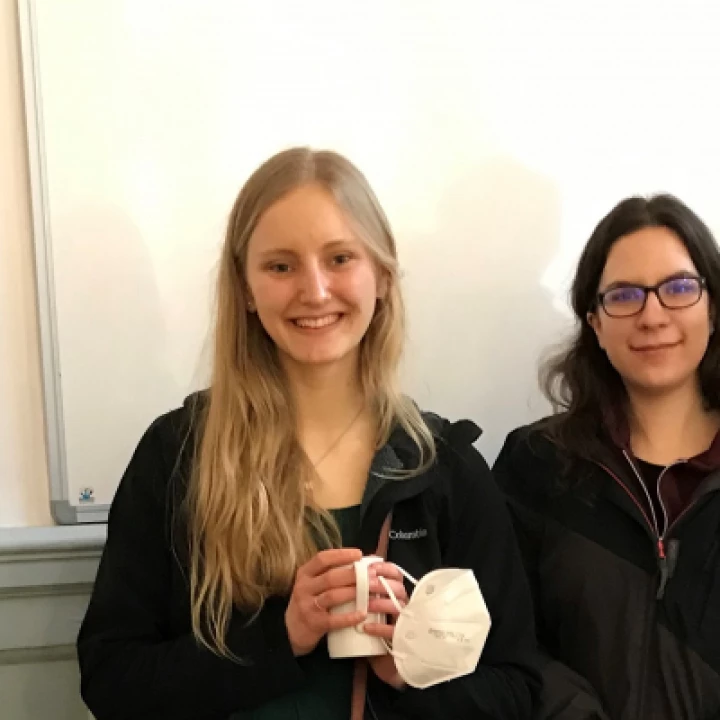 Smiling students