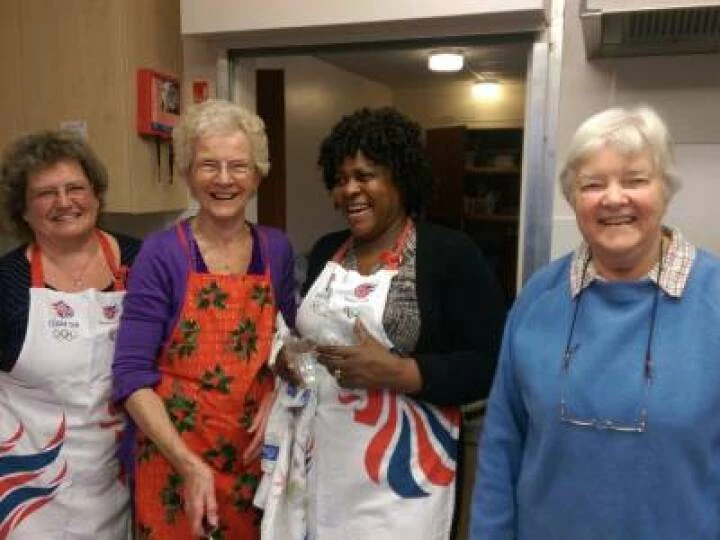 Sunday lunch team