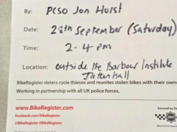Bike Marking