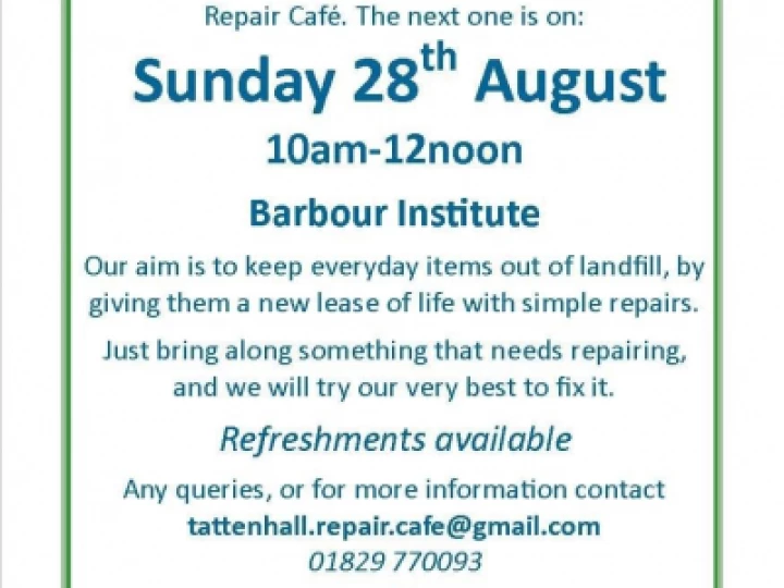 Tattenhall Repair Cafe