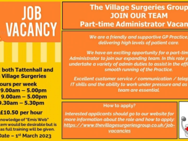 VSG job advert