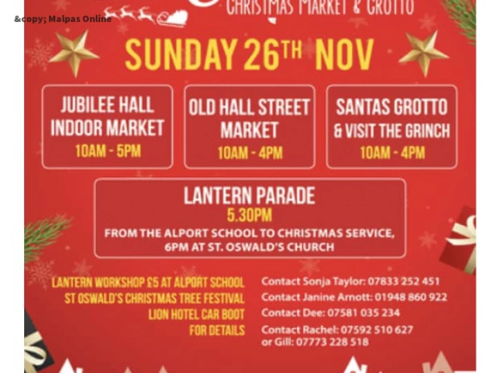 Malpas Christmas Market 2023