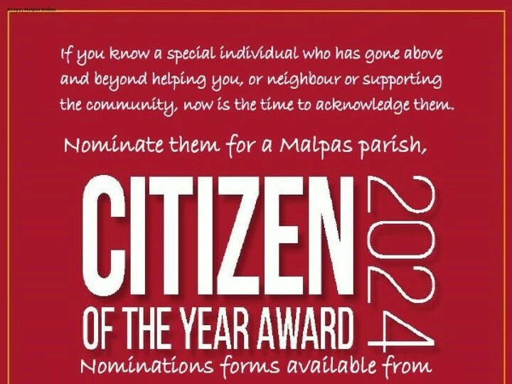 Citizen of the year award