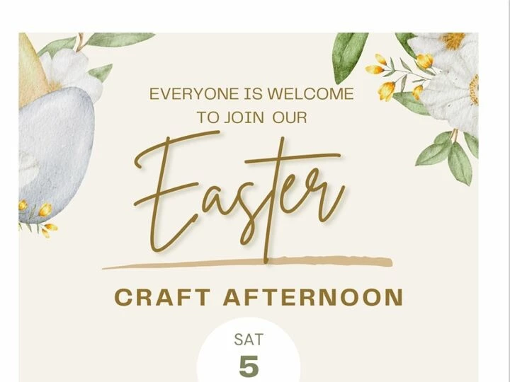 Umc Easter Craft Afternoon 5th April