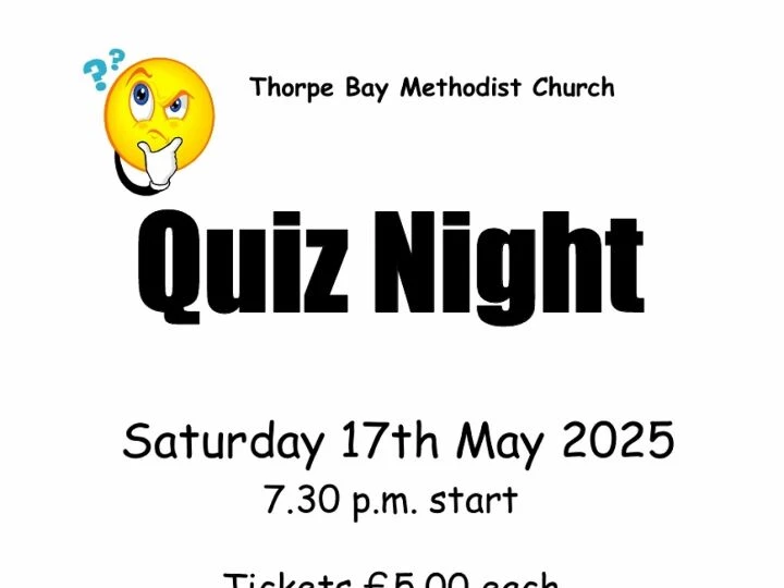 Thorpe Bay Quiz Night 17th May