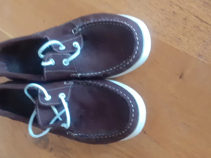 New suede boater shoes – Items for sale -Published