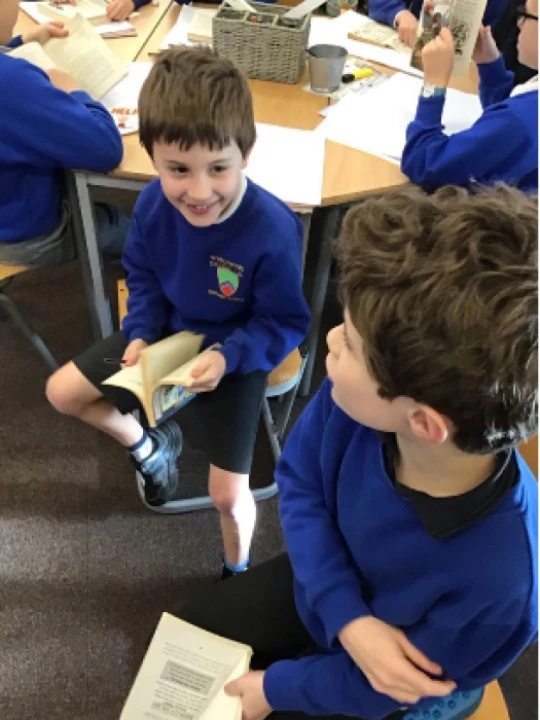 Finding Speech in reading books Y4