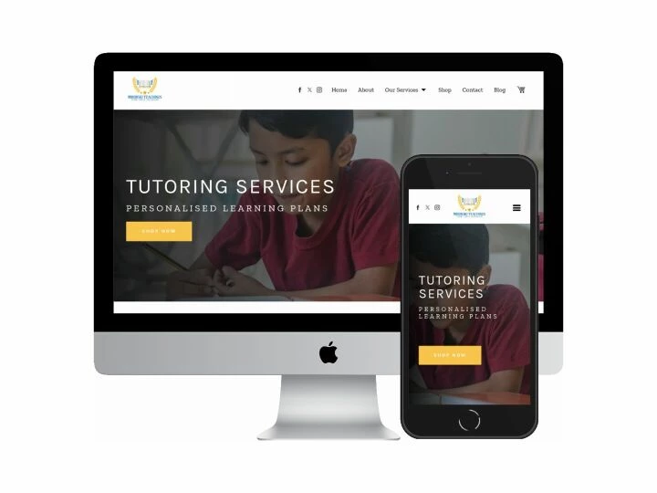 Desktop and mobile screenshots of the Mironski Teachings Ltd website