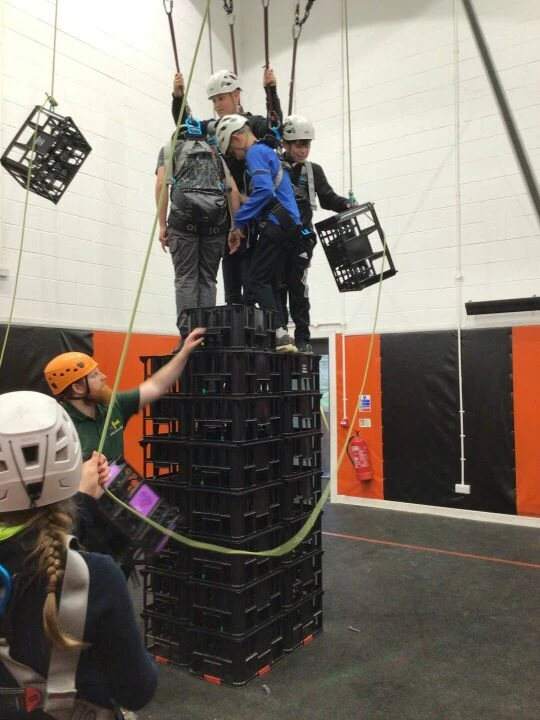 Crate stacking