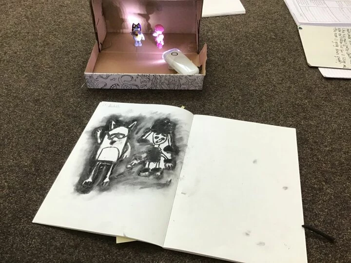 Charcoal art