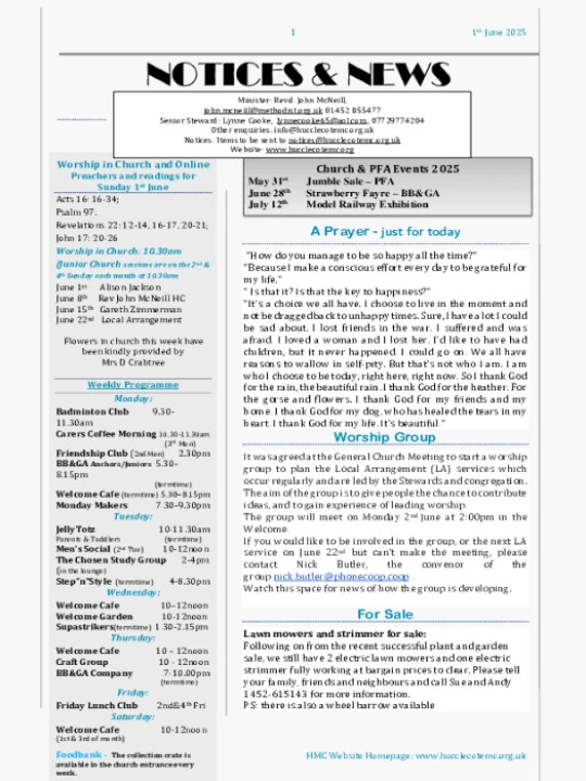 HMC Notices – Jun 2025